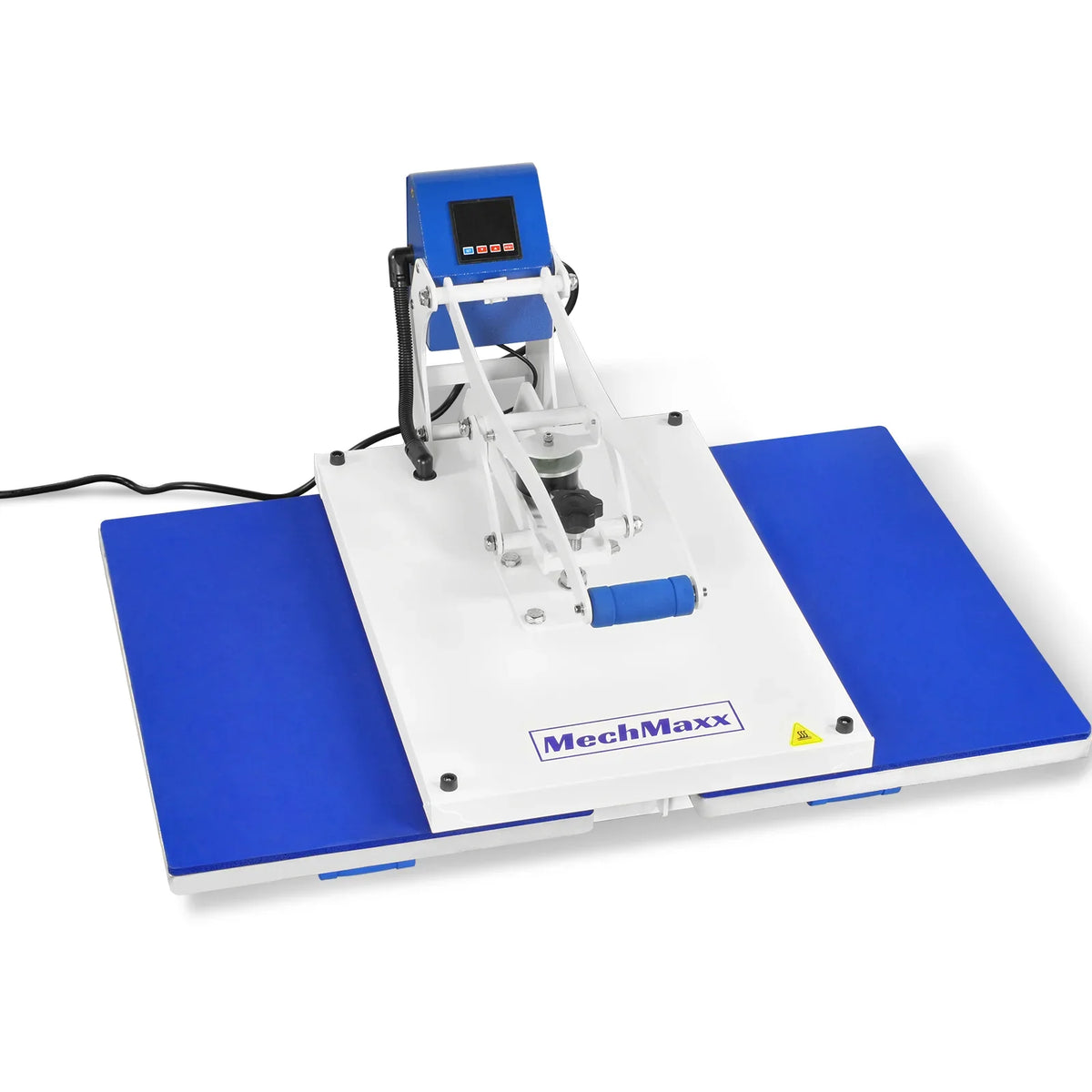 16"x24" Auto Open Dual Platen Heat Press Machine 110V 1.87HP 1400W -Semi-Automatic Magnetic Lift & Digital LCD Display Teflon-Coated Ultra-Precision Heating for T-Shirts, Bags, Pillows, Ceramics