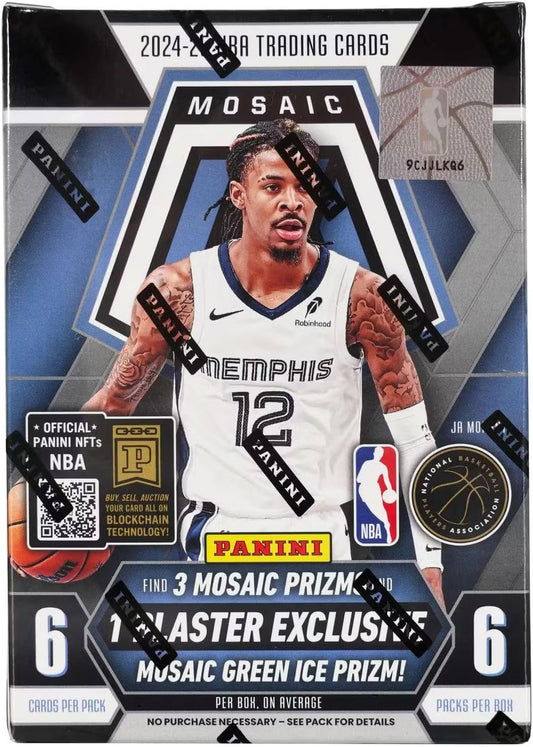 2024-25 Panini Mosaic Basketball Hobby Blaster 20 Box Case