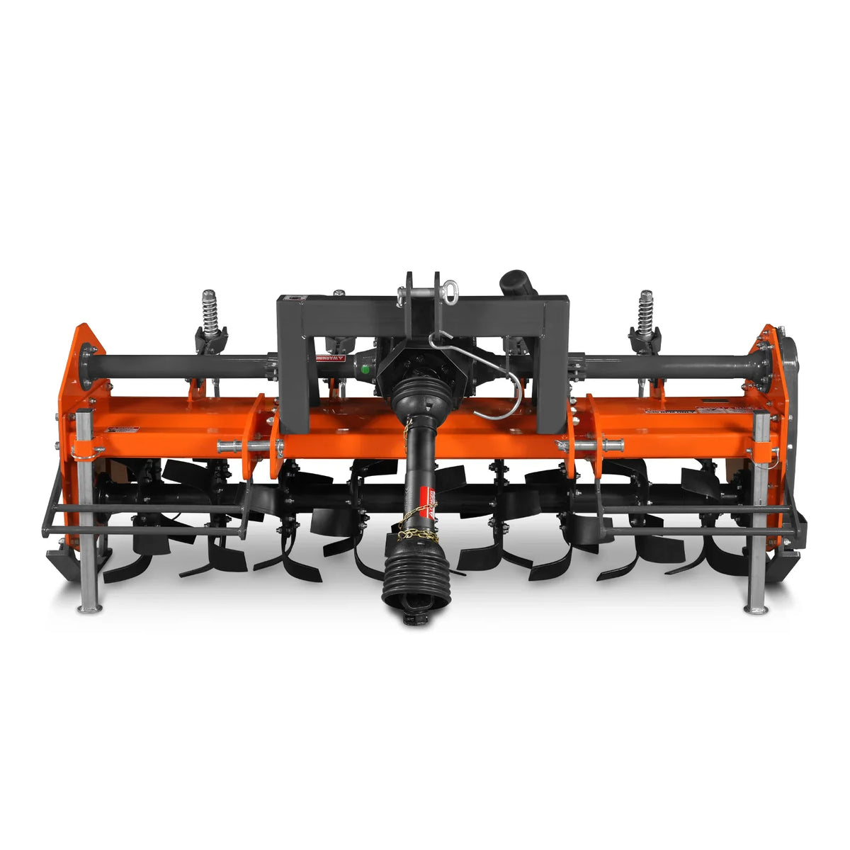 80 in Heavy Duty Rotary Tiller,  3 Point Hitch Cat.2,  Gear Drive,  PTO Shaft Included with Slip Clutch,  40-80 HP,  HRT80