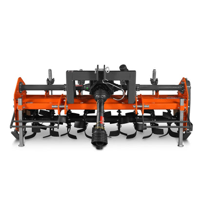 80 in Heavy Duty Rotary Tiller,  3 Point Hitch Cat.2,  Gear Drive,  PTO Shaft Included with Slip Clutch,  40-80 HP,  HRT80