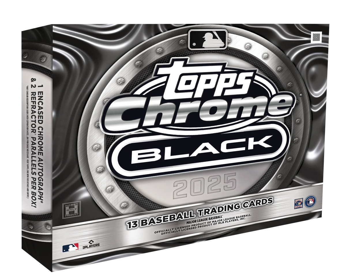 2025 Topps Chrome Black Baseball Hobby Box