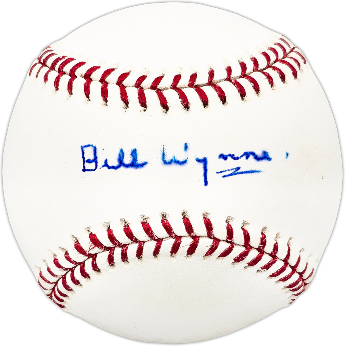 Bill Wynne Autographed Official MLB Baseball New York Mets, Chicago White Sox