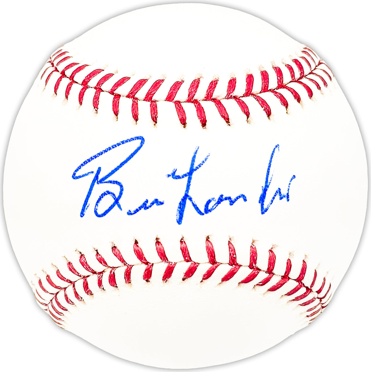 Bill Landis Autographed Official MLB Baseball Boston Red Sox Beckett BAS QR #BM25378