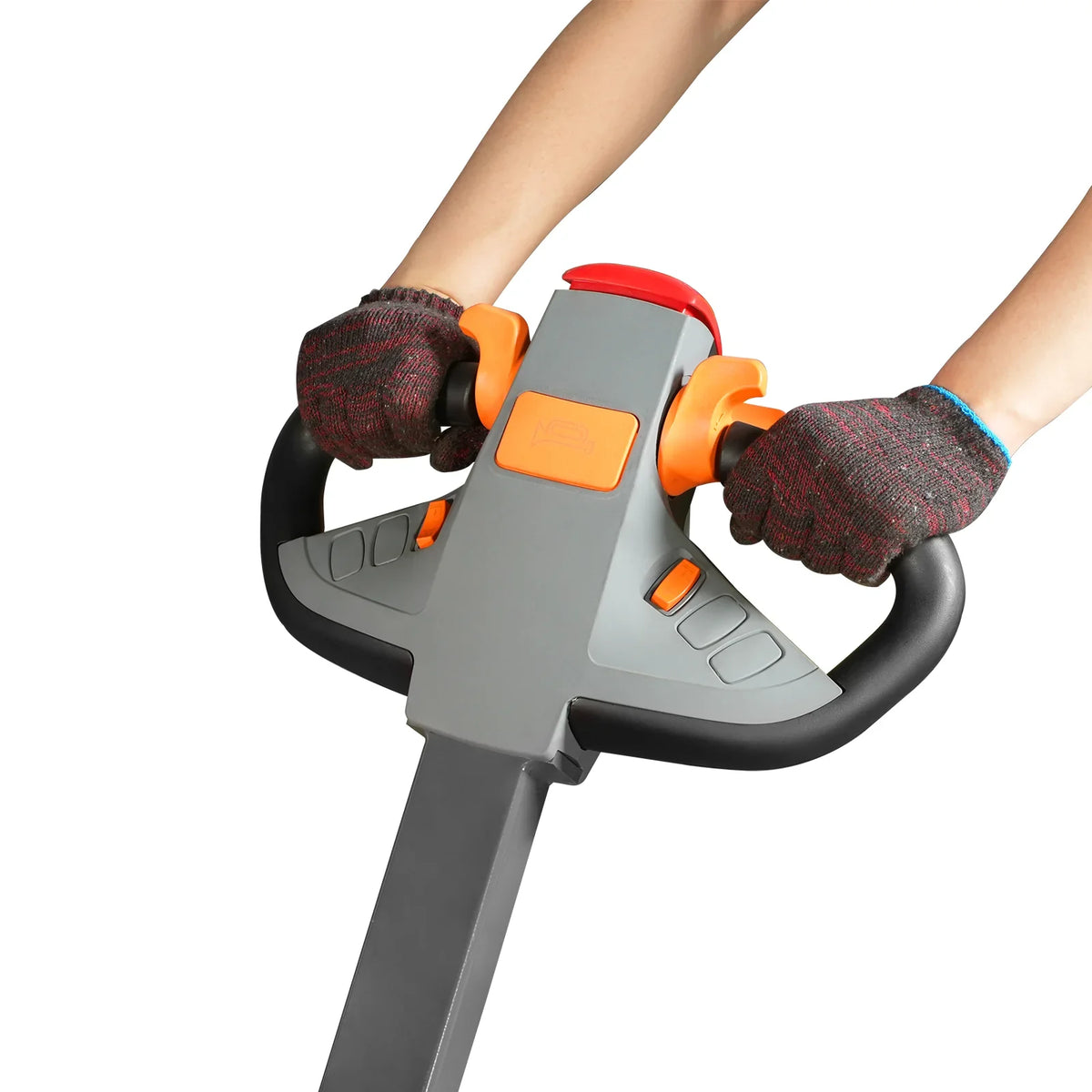 2640lbs Electric Straddle Stacker, 138" Lift,  Adjustable Legs & Forks,  F26-138SLA