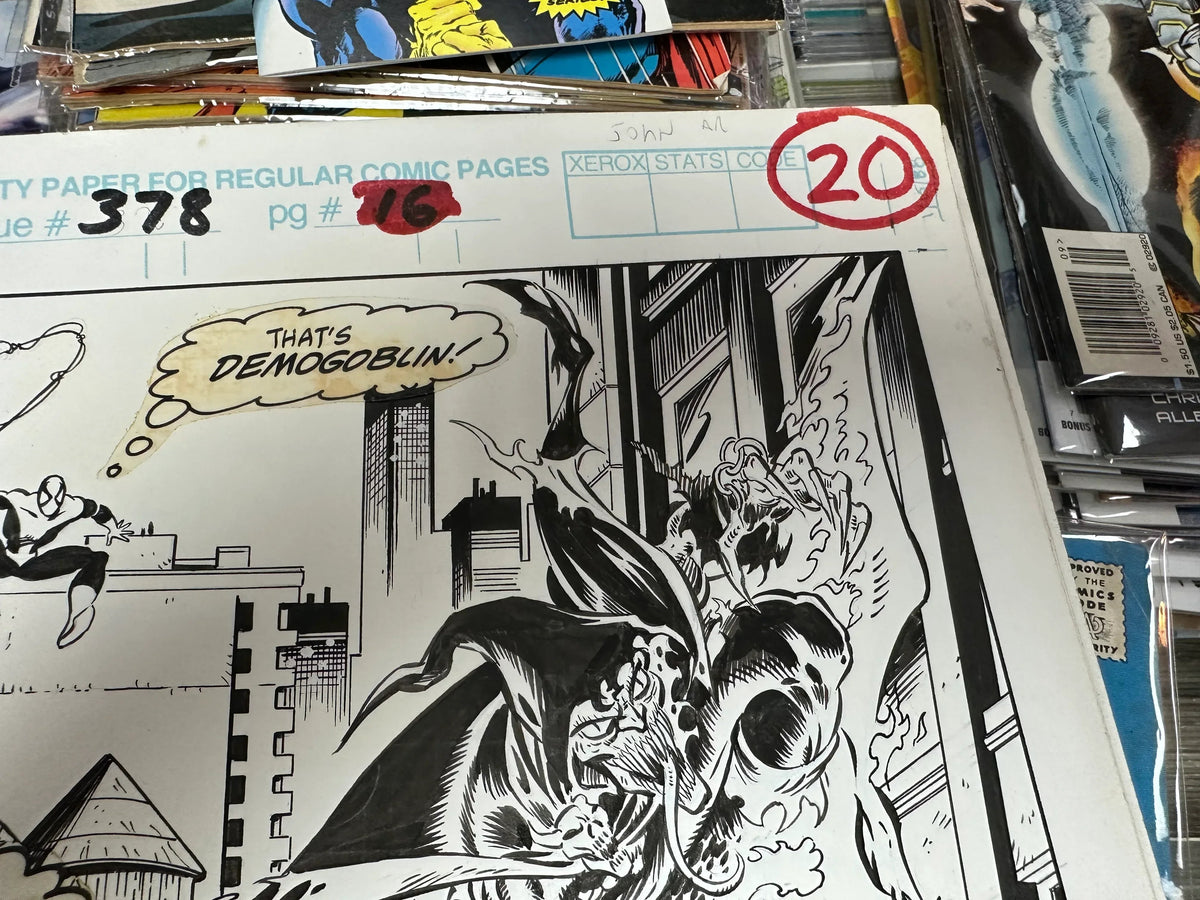 Amazing Spider-Man #378 Pg 16 Original Comic Art