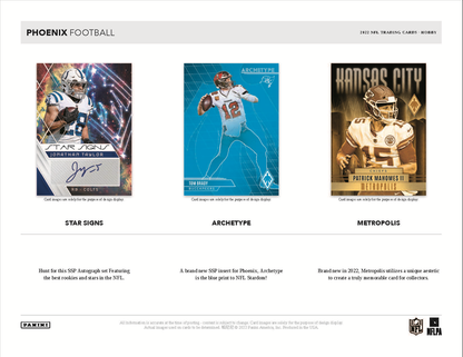 2022 Panini Phoenix Football Hobby Box