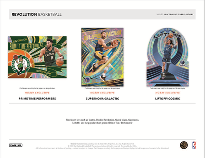 2022-23 Panini Revolution Basketball Hobby 16 Box Case