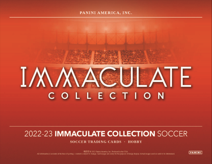 2022 Panini Immaculate Soccer Hobby Box