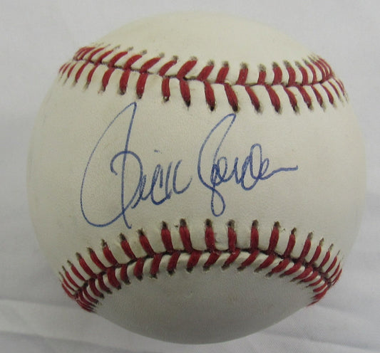 Ricky Jordan Signed Auto Rawlings Baseball B160 I
