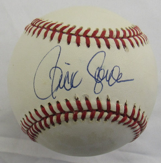 Ricky Jordan Signed Auto Rawlings Baseball B160 IV