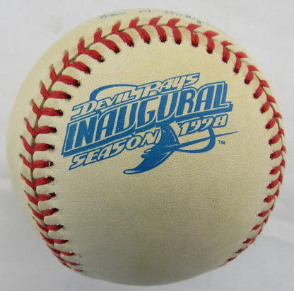 Chuck Knoblauch Signed Auto Rawlings 1998 Devil Rays Baseball