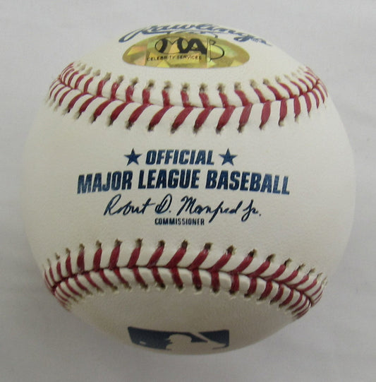 Angel Berroa Signed Auto Rawlings Baseball B166