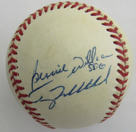 Bernie Williams, Paul O'Neill, Buck Showalter, +1 More Signed Auto Baseball