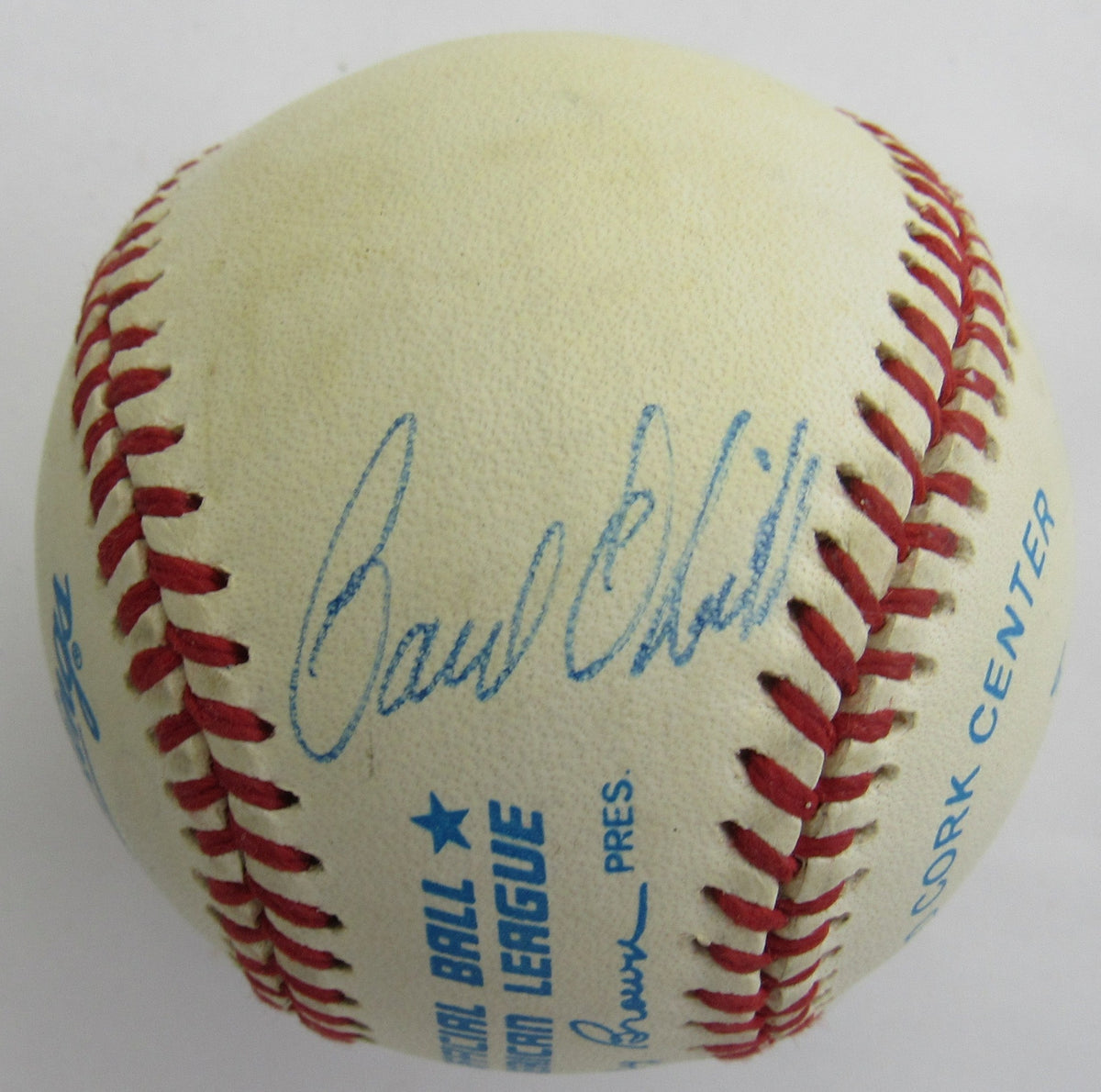Bernie Williams, Paul O'Neill, Buck Showalter, +1 More Signed Auto Baseball