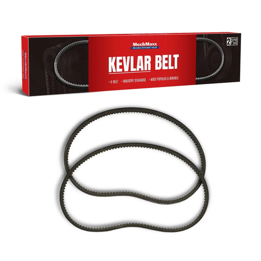 ( 1 Pack / 2 Pcs ) Kevlar V-belts for Wood Chipper GS650, 13x860Li (SKU: 110100; 110101）