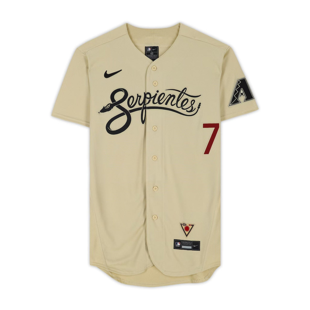 Fanatics Authentic Corbin Carroll Autographed Arizona Diamondbacks Authentic Nike City Connect Jersey
