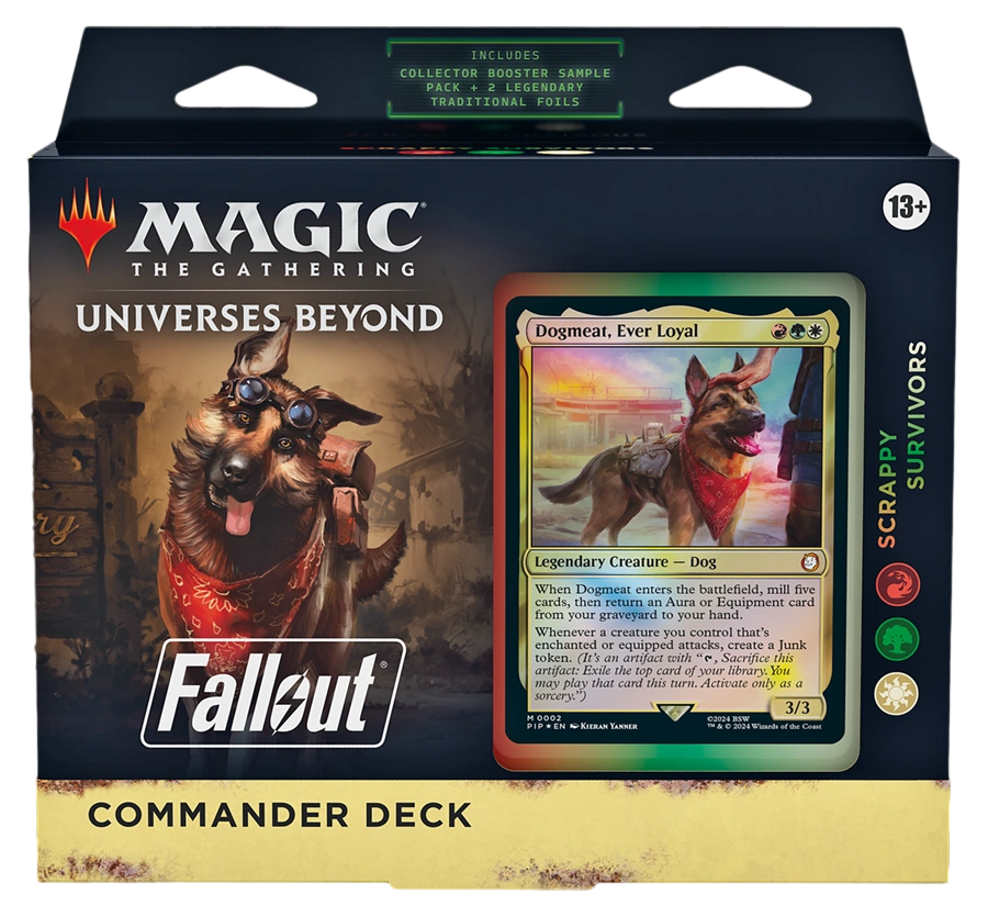 Magic the Gathering: Fallout Commander Decks & Cases