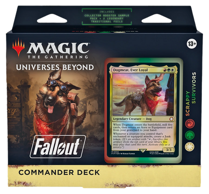 Magic the Gathering: Fallout Commander Decks & Cases
