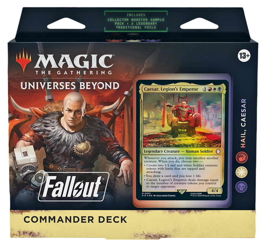 Magic the Gathering: Fallout Commander Decks & Cases