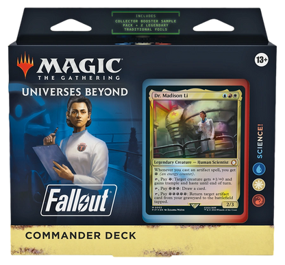Magic the Gathering: Fallout Commander Decks & Cases