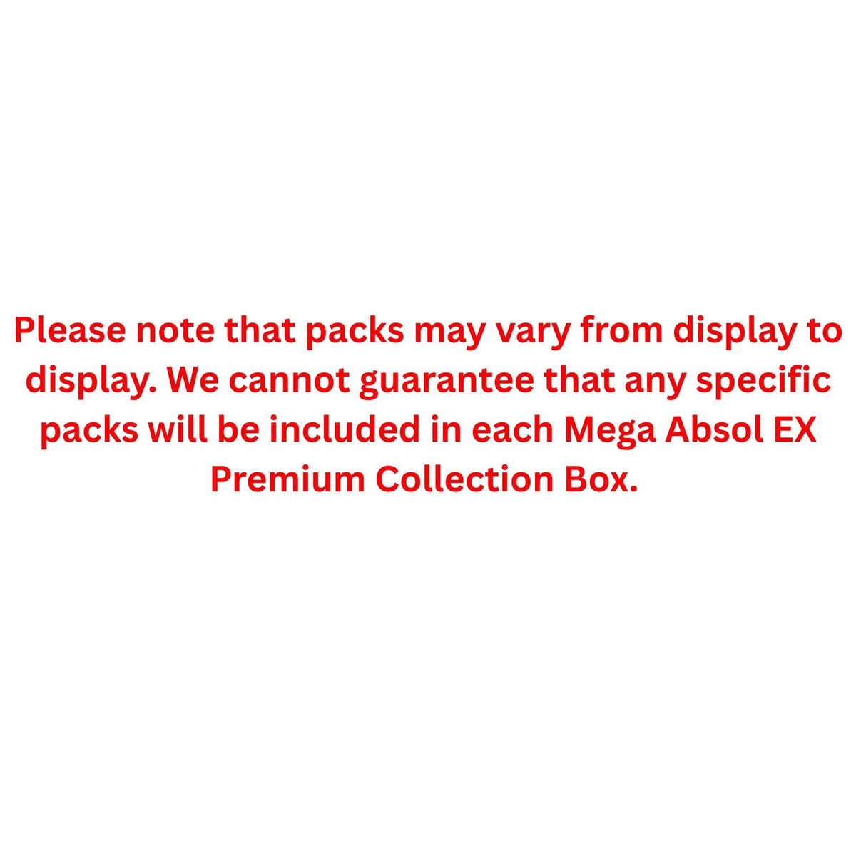 Pokemon Mega Absol Ex Premium Collection Box