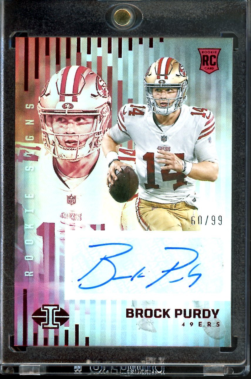 2022 Panini Illusions Brock Purdy Rookie Auto /99 49ers
