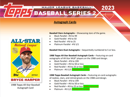 2023 Topps Series 2 Baseball Jumbo 6 Box Case