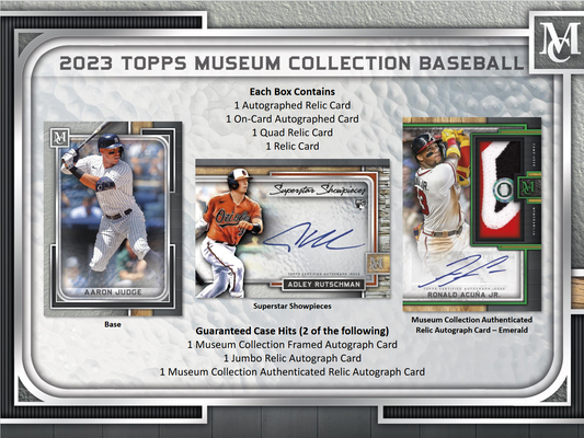 2023 Topps Museum Collection Baseball Hobby Box