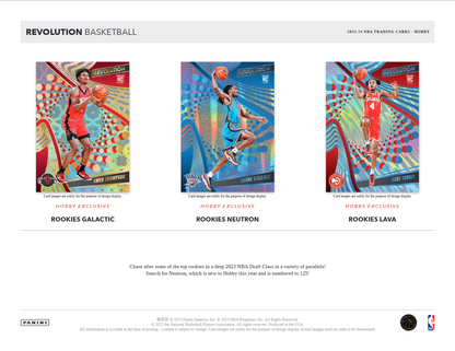 2023-24 Panini Revolution Basketball Hobby 8 Box Case