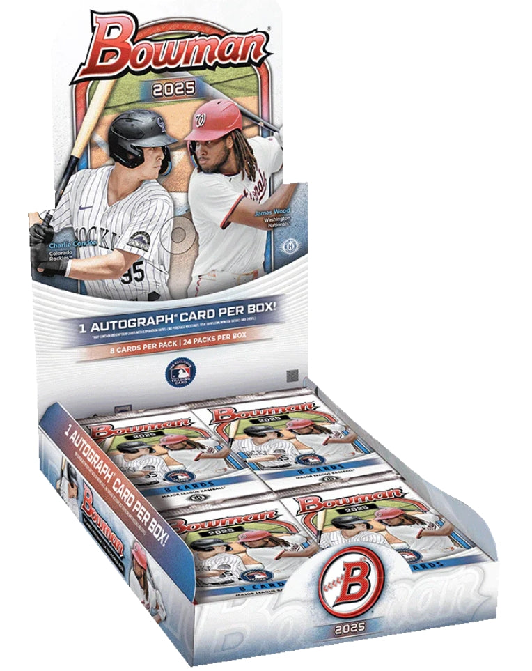 2025 Bowman Baseball Hobby 12 Box Case