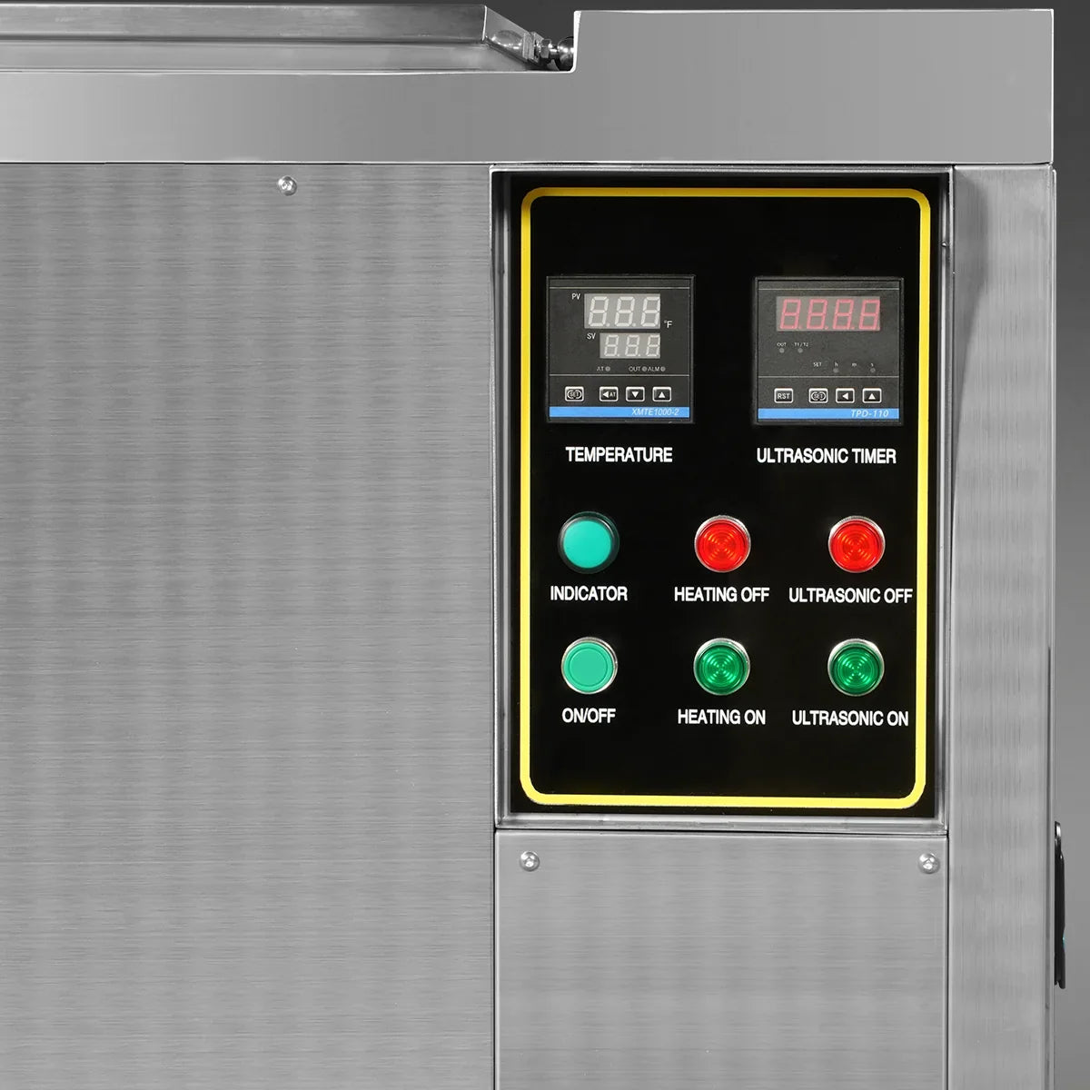 114 Gal / 432L Heavy Duty Industrial Ultrasonic Parts Washer, 28kHz 60 Transducers , SS304 Tank, 10kW Heater, 208–240V 3 Phase Power