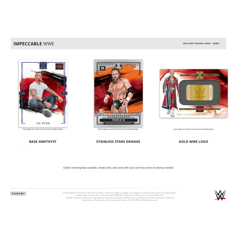 2023 Panini Impeccable WWE Hobby Box