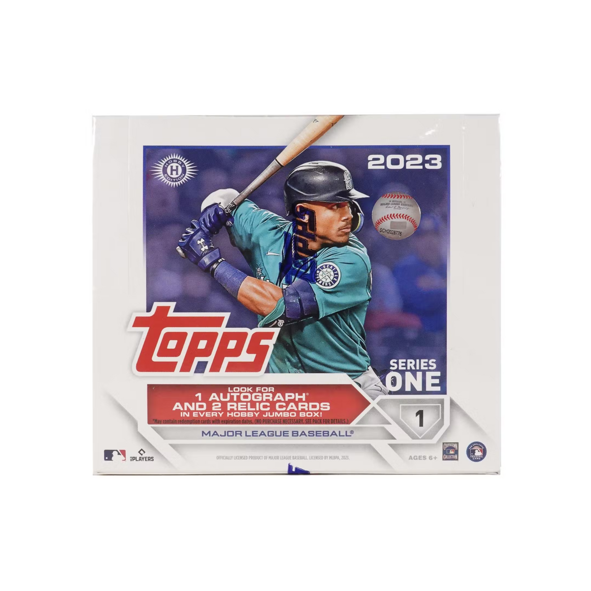 2023 Topps Series 1 Baseball Jumbo 6 Box Case