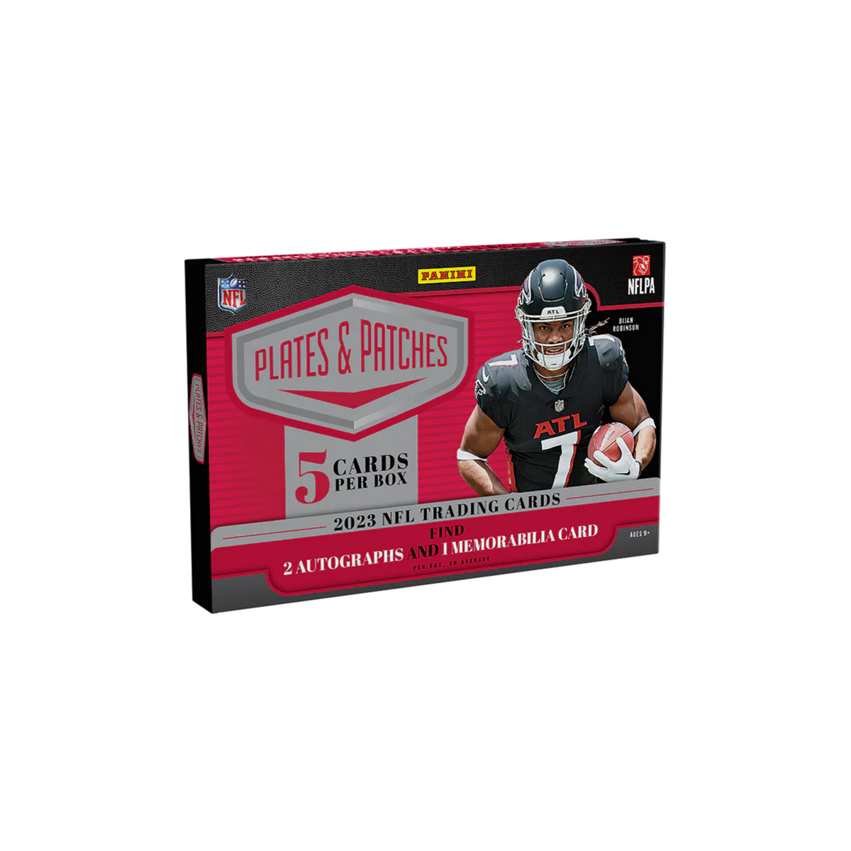 2023 Panini Plates & Patches Football Hobby Box