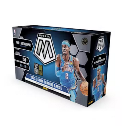 2023/24 Panini Mosaic Basketball Hobby 12 Box Case