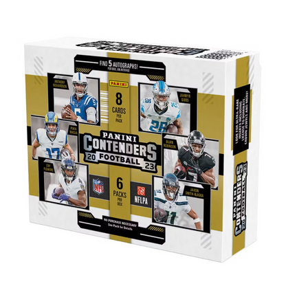 2023 Panini Contenders Football Hobby 12 Box Case
