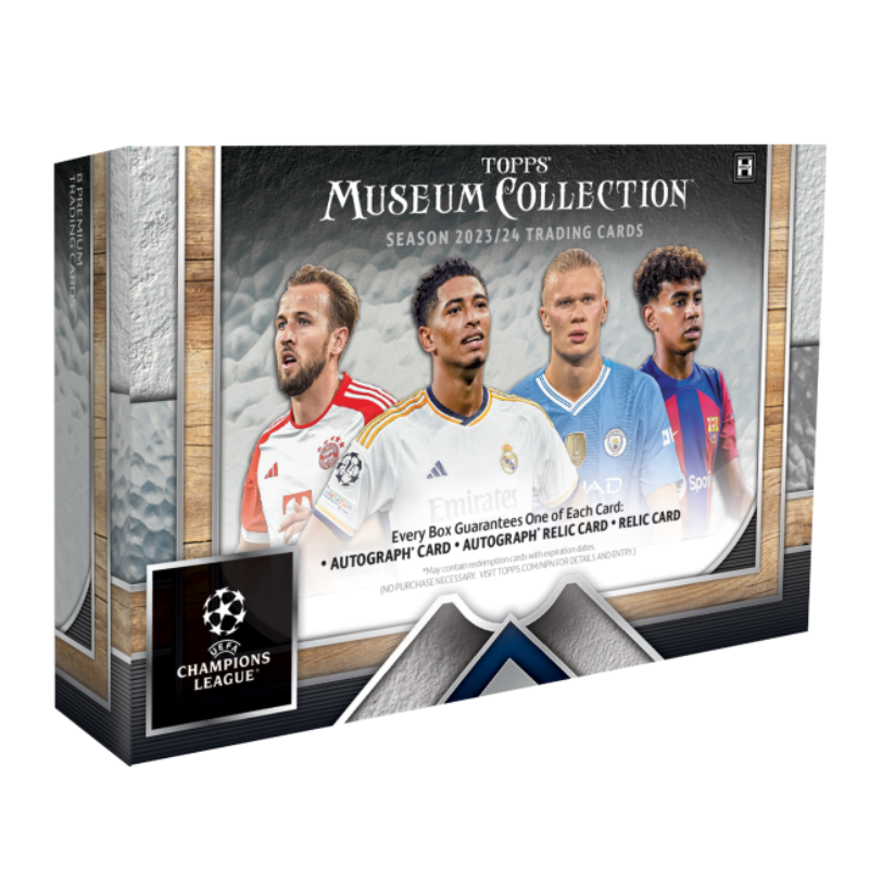 2023/24 Topps Museum Collection UEFA Champions League Soccer Hobby Box