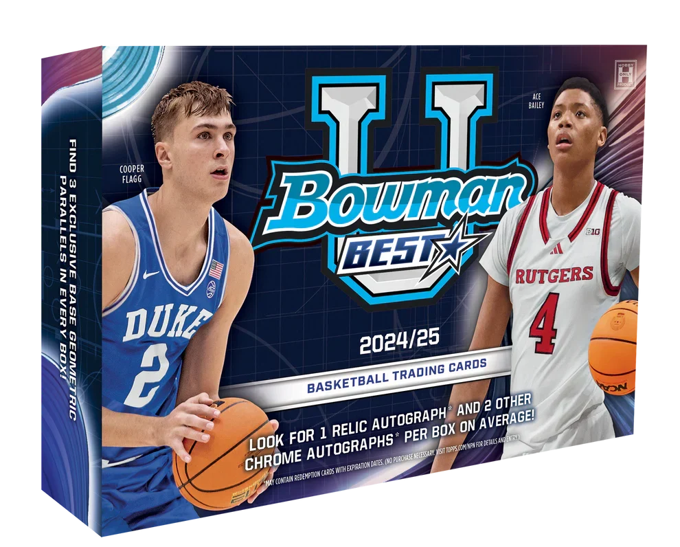 2024-25 Bowman University Best Basketball Delight 10 Box Case