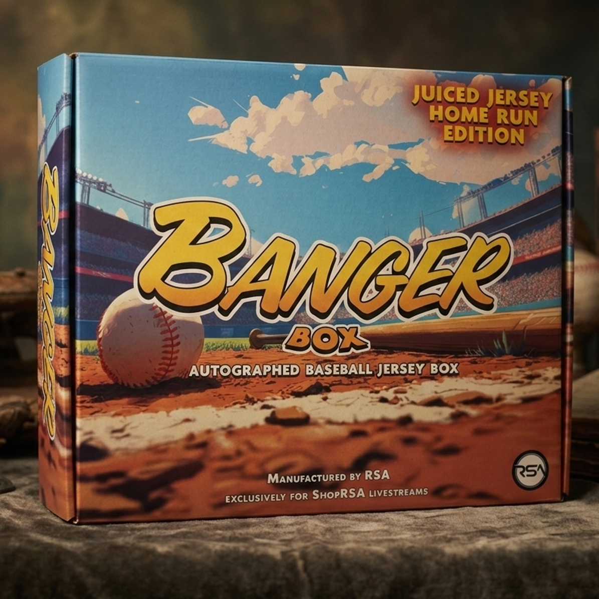 Juiced Autographed Baseball Jersey Banger Box - Series 3