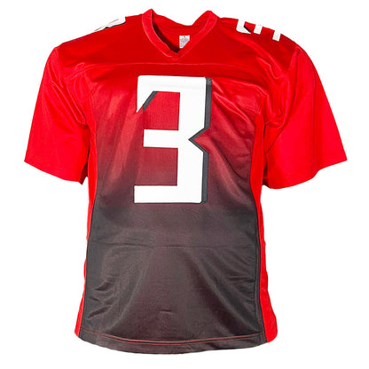 Jessie Bates III Signed Atlanta Red Football Jersey (JSA)
