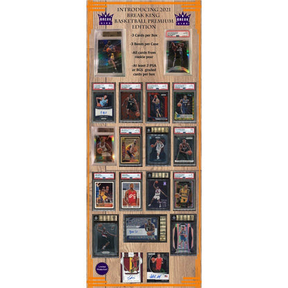 2021 Leaf Break Kings Premium Basketball Box