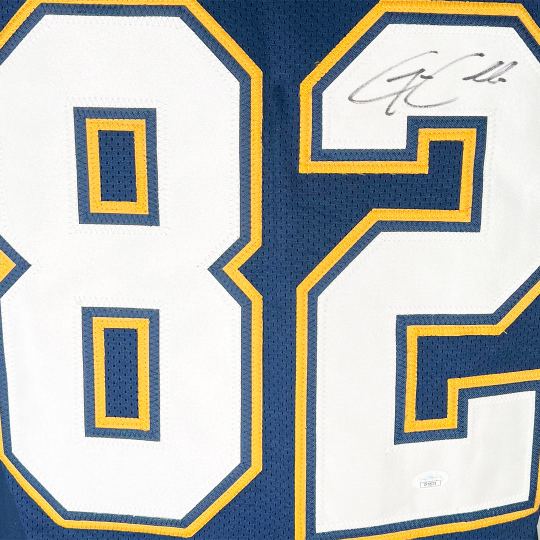 Greg Camarillo Signed San Diego Navy Football Jersey (JSA)