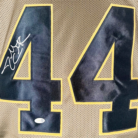 Dallas Clark Signed Indianapolis Salute to Service Football Jersey (Beckett)
