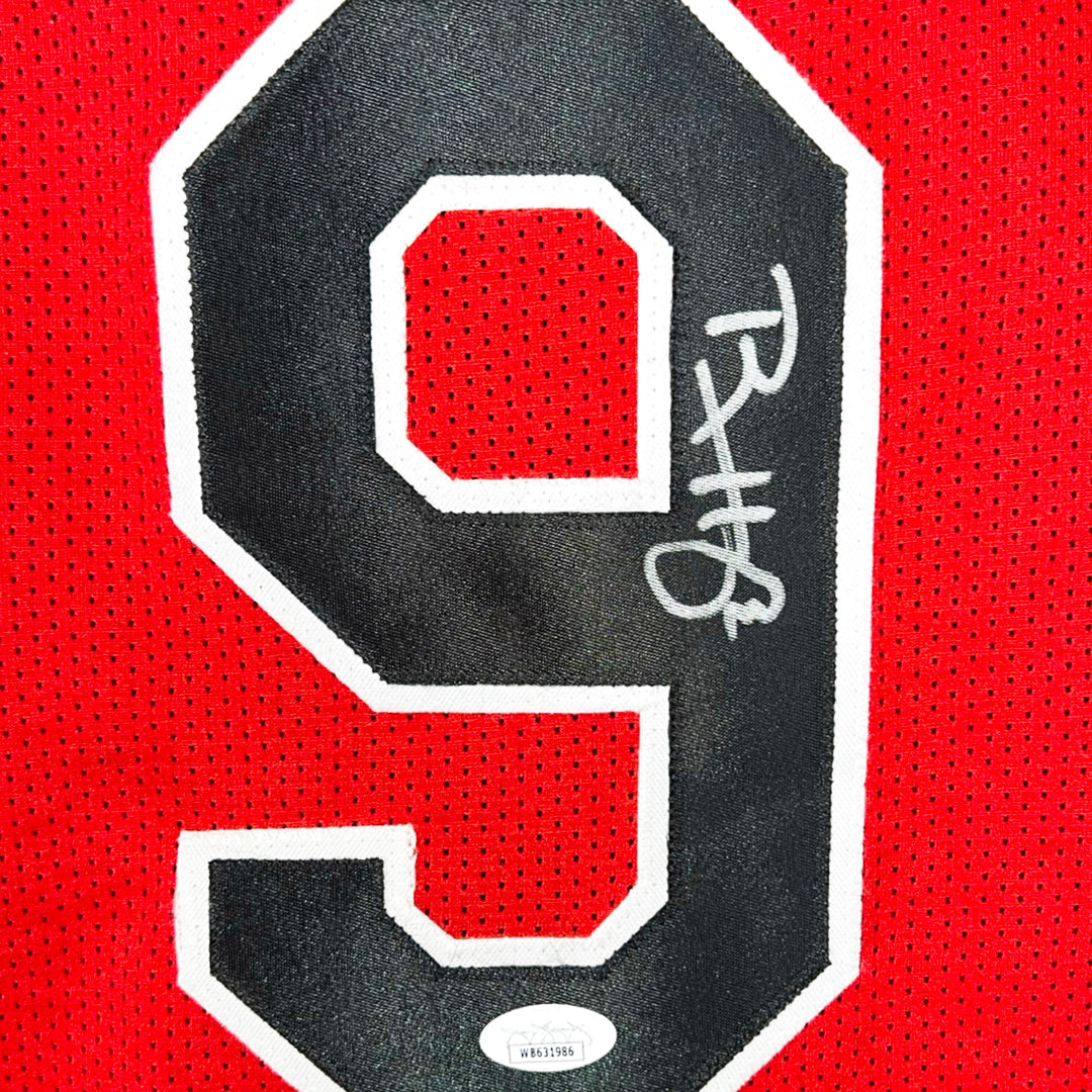 Ron Harper Signed Chicago Red Basketball Jersey (JSA)