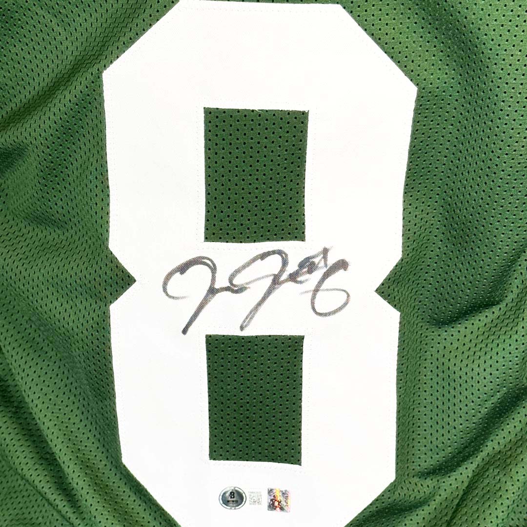 Josh Jacobs Signed Green Bay Green Game Style Football Jersey (JSA)