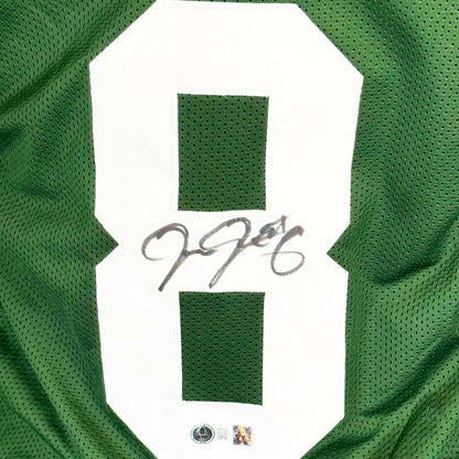 Josh Jacobs Signed Green Bay Green Game Style Football Jersey (JSA)