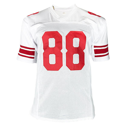 Michael Matthews Signed SB XLII Champs Inscription New York Football Jersey (JSA)