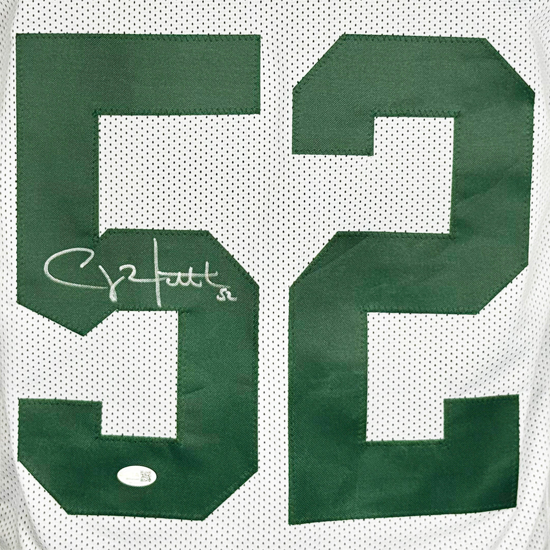 Clay Matthews Signed Green Bay White Football Jersey (JSA)