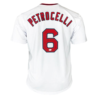 Rico Petrocelli Signed Boston White Baseball Jersey (JSA)