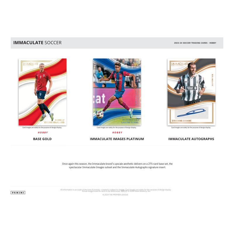 2024 Panini Immaculate Soccer Hobby Box